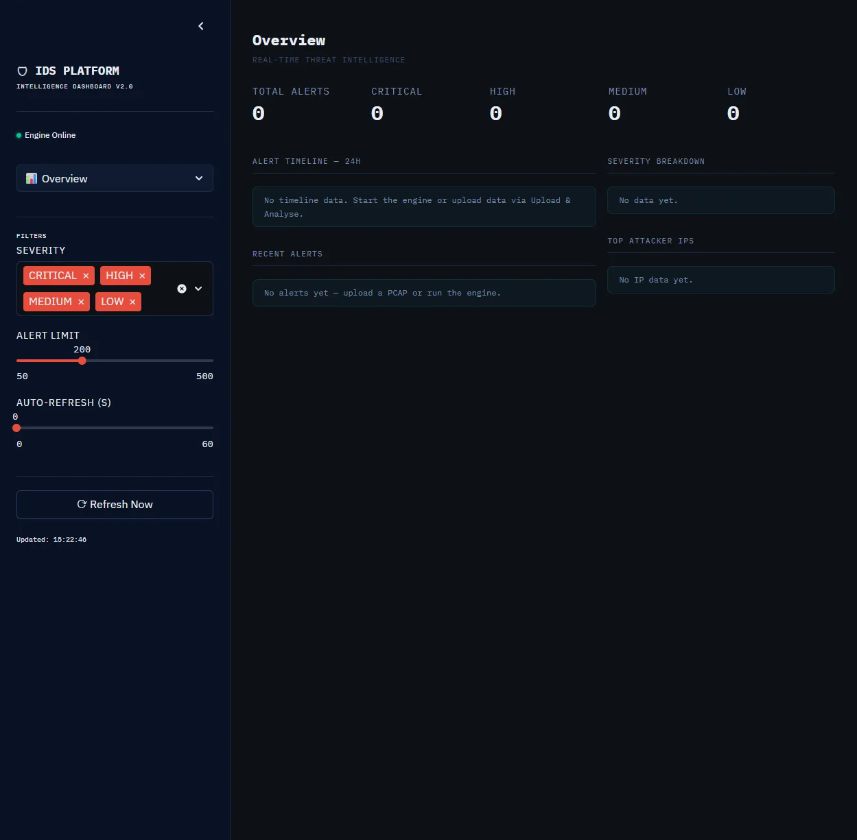 Screenshot of Hybrid ML Intrusion Detection
